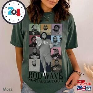 Rod Wave Nostalgia Eras Tour Shirt  Concert Beautiful Mind T-Shirt